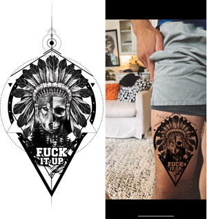 Tattoo Design by BLESS-IDN for this project | Design: #28872749