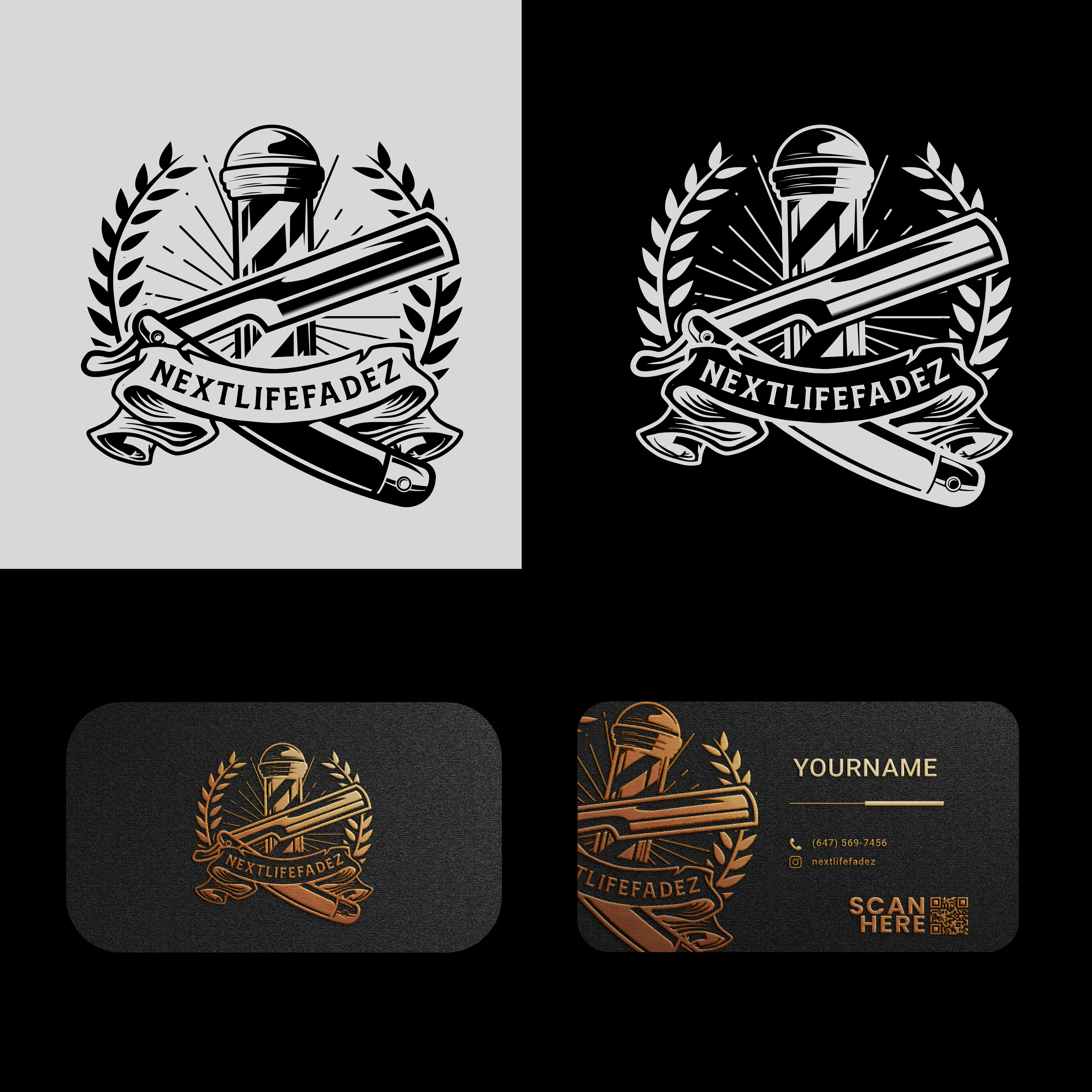 Diseño de Tarjeta de Presentación por zero creative para nextlifefadez | Diseño #28870528