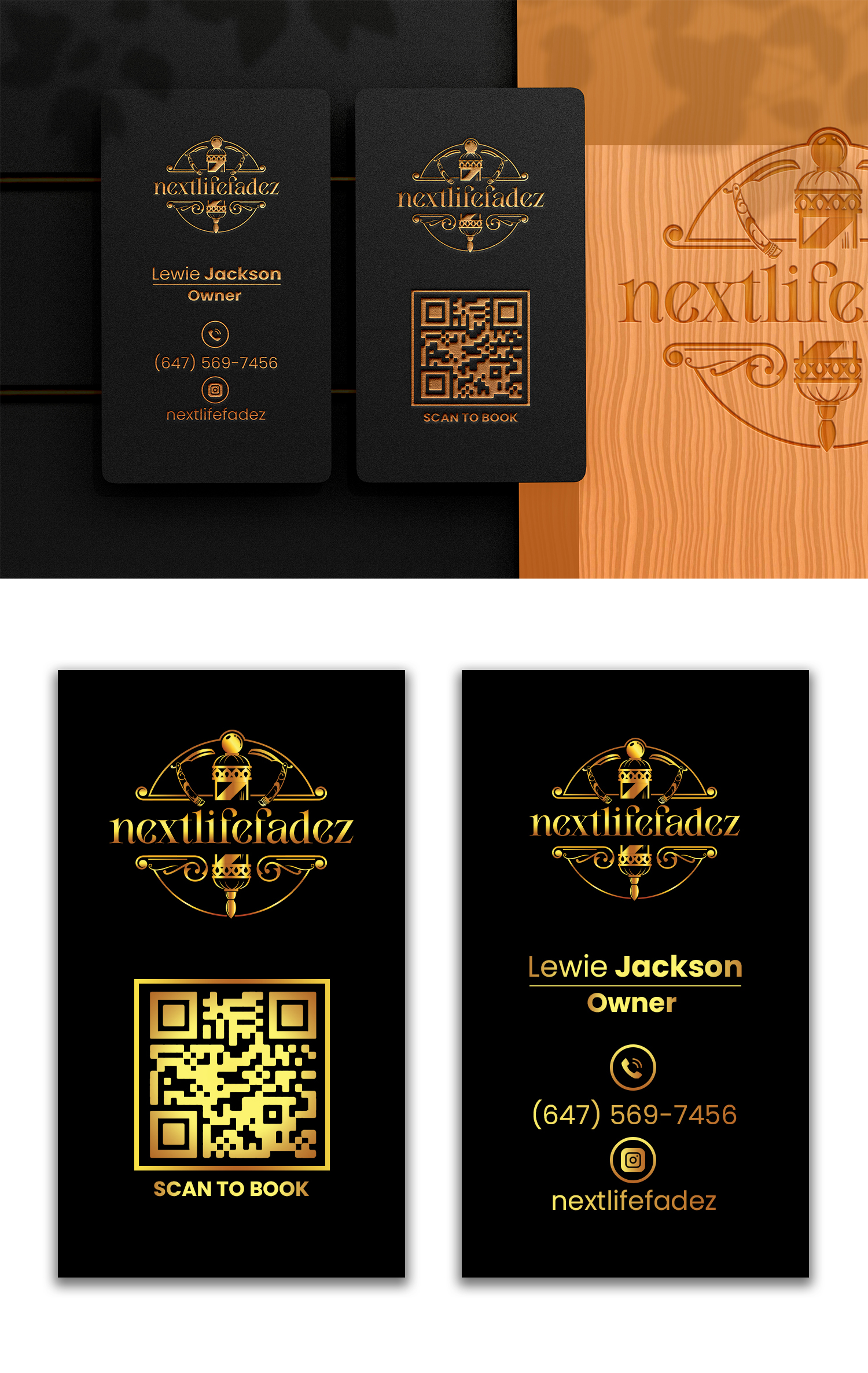 Business Card Design by debdesign for nextlifefadez | Design #28861597