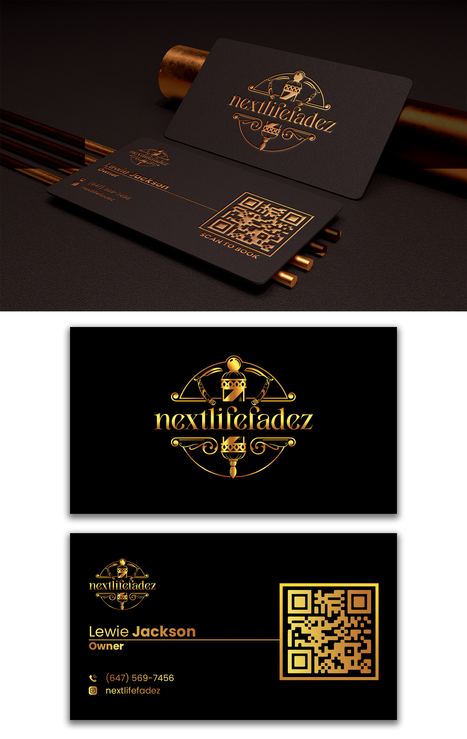Business Card Design by debdesign for nextlifefadez | Design #28861598