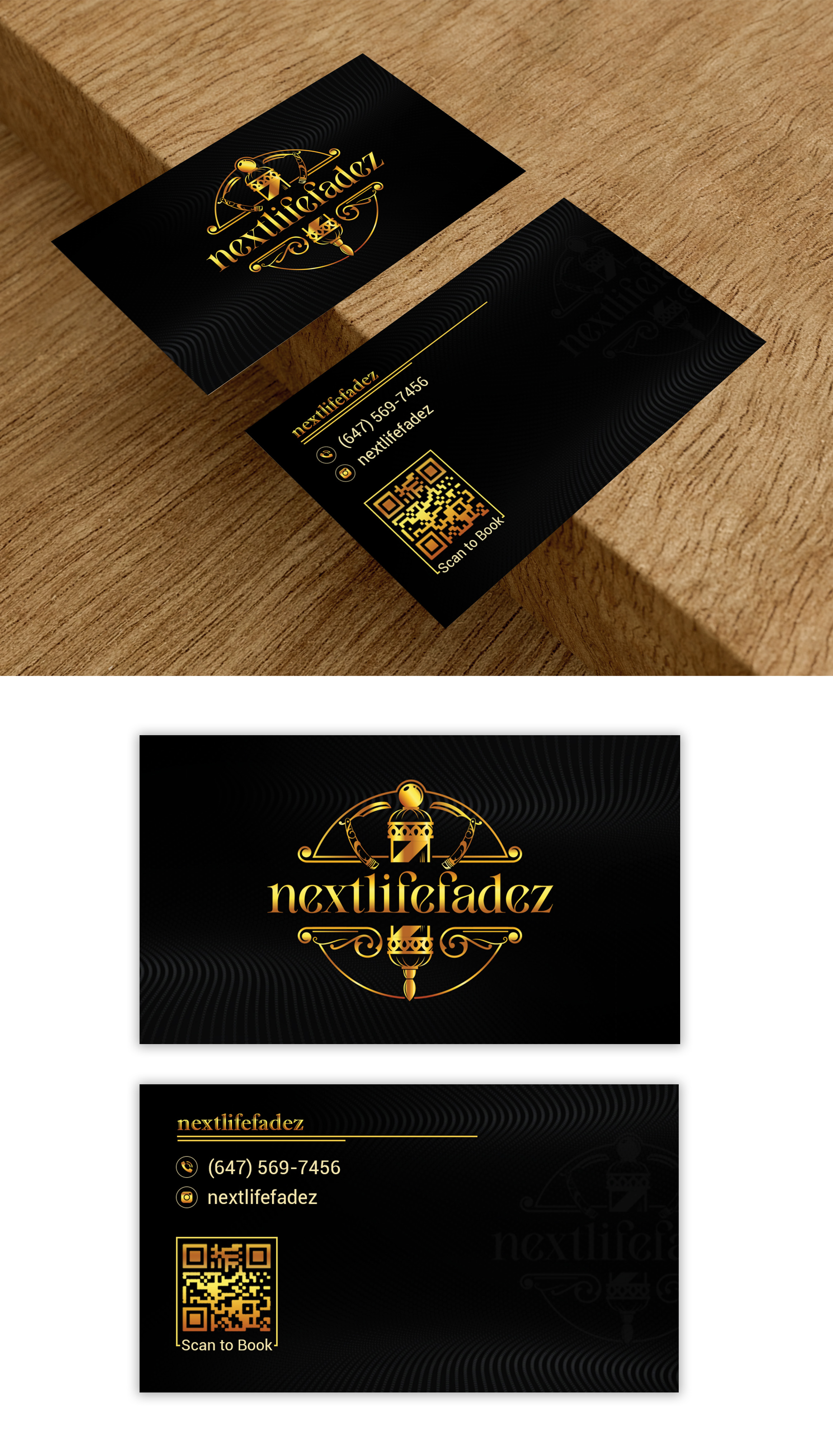 Diseño de Tarjeta de Presentación por debdesign para nextlifefadez | Diseño #28862780