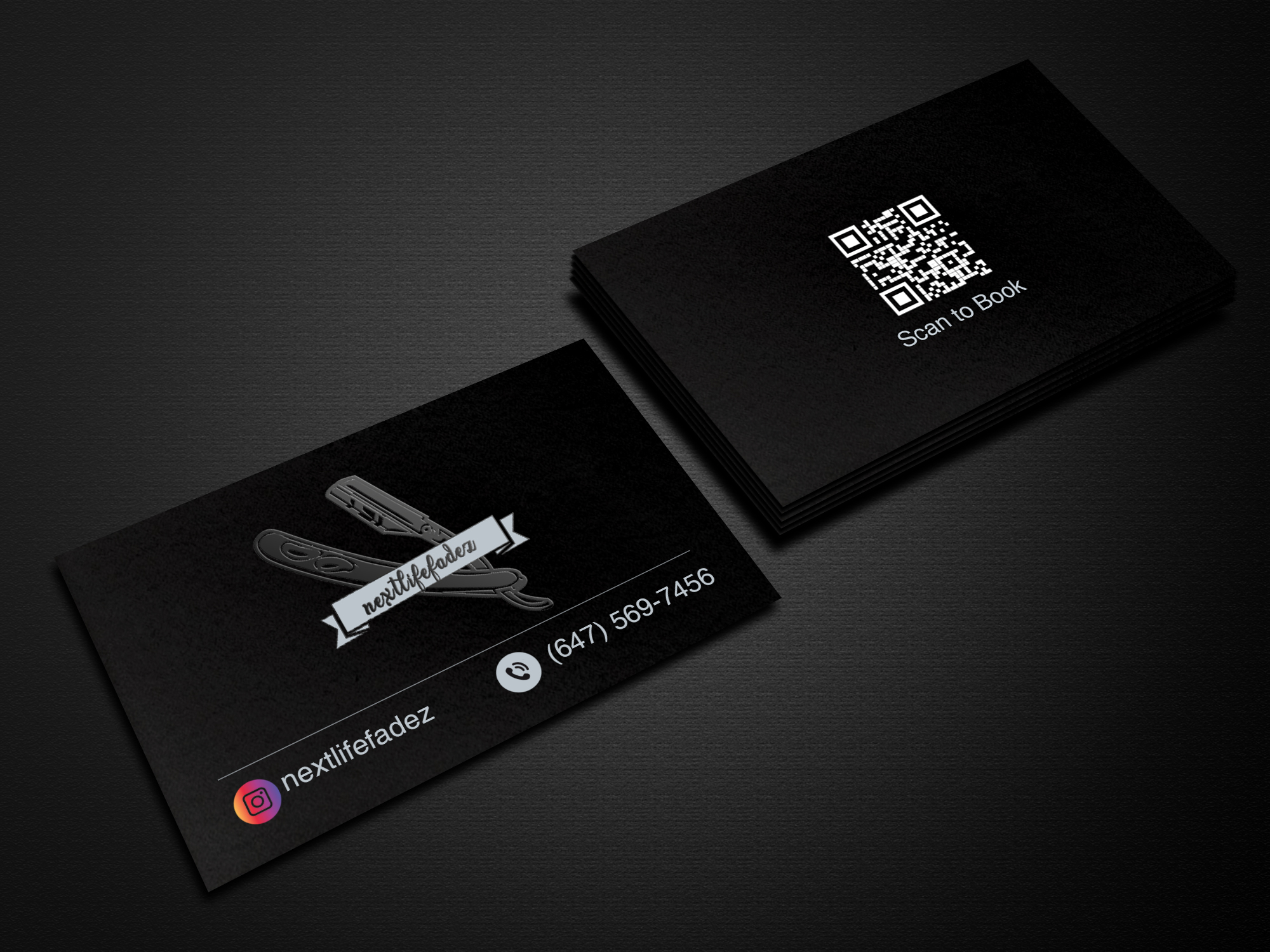 Diseño de Tarjeta de Presentación por Creations Box 2015 para nextlifefadez | Diseño #28862184