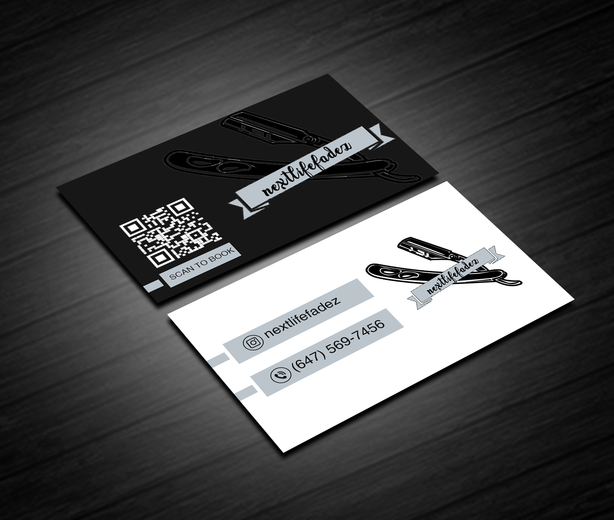 Diseño de Tarjeta de Presentación por Creations Box 2015 para nextlifefadez | Diseño #28864463