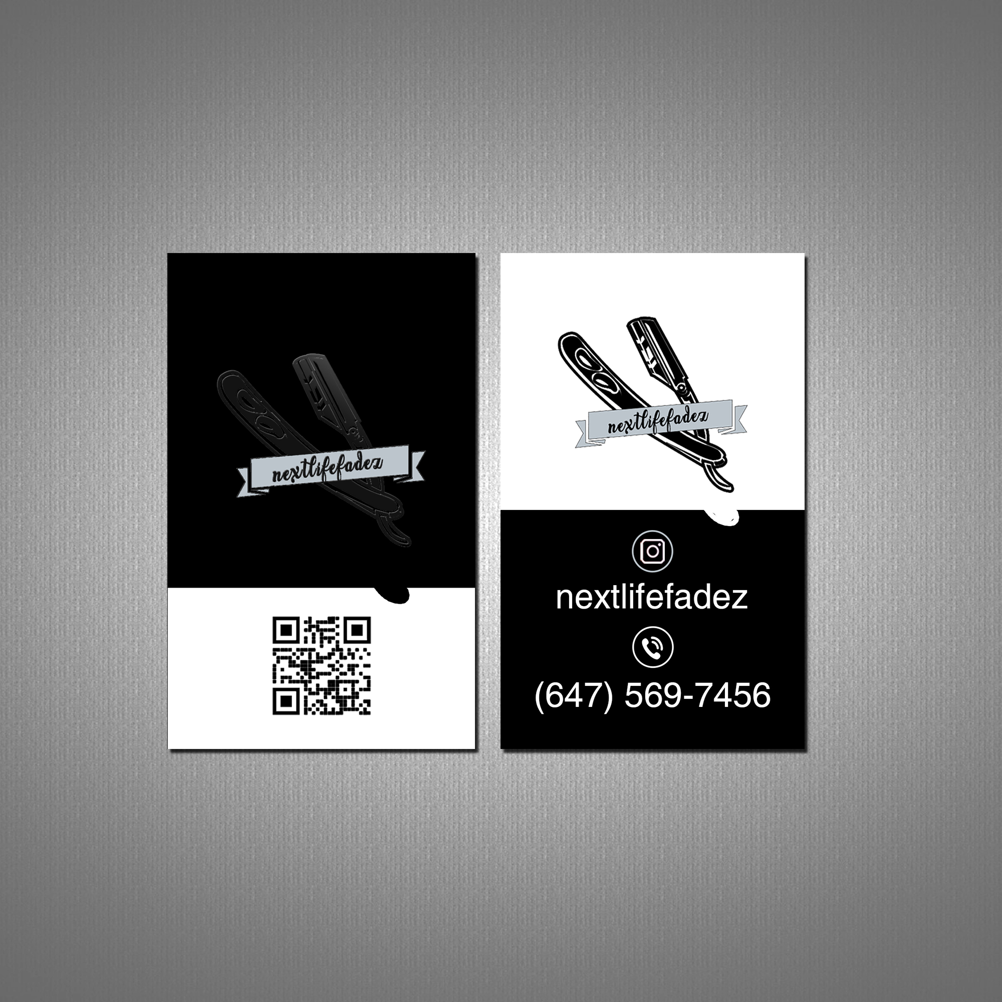 Business Card Design by Creations Box 2015 for nextlifefadez | Design #28864477