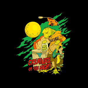Creatures of the Night (an ET under street lights earning a living) | T-Shirt-Design von delegacydesign