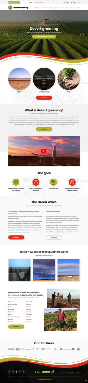 Web Design by pb for Förderverein Integrale Umweltheilung | Design: #28872994