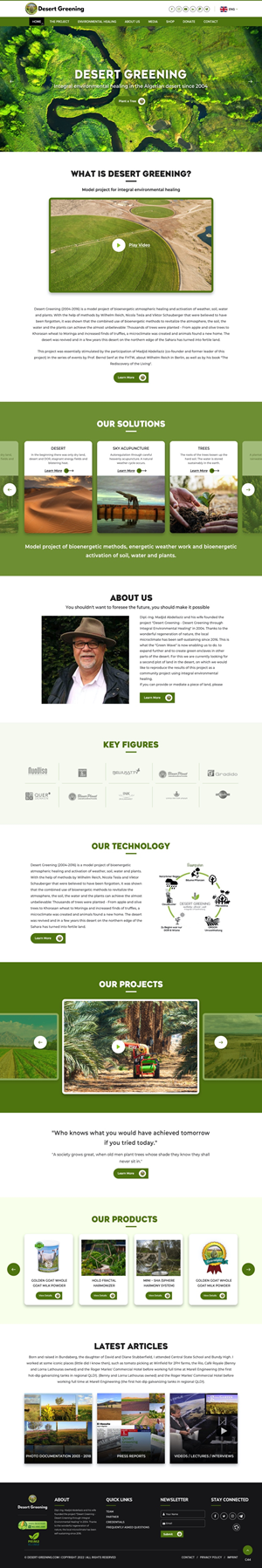 Web Design by pb for Förderverein Integrale Umweltheilung | Design #28989638