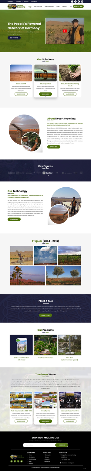 Web Design by pb for Förderverein Integrale Umweltheilung | Design: #28994267