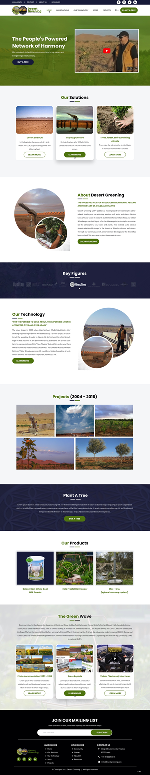 Web Design by pb for Förderverein Integrale Umweltheilung | Design: #29028467