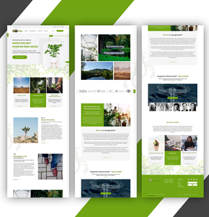 Web Design by Samahir Sharif for Förderverein Integrale Umweltheilung | Design: #28876731