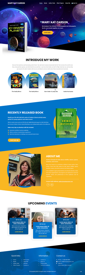 Website for Independent Children's Book Publisher | Web-Design von pb