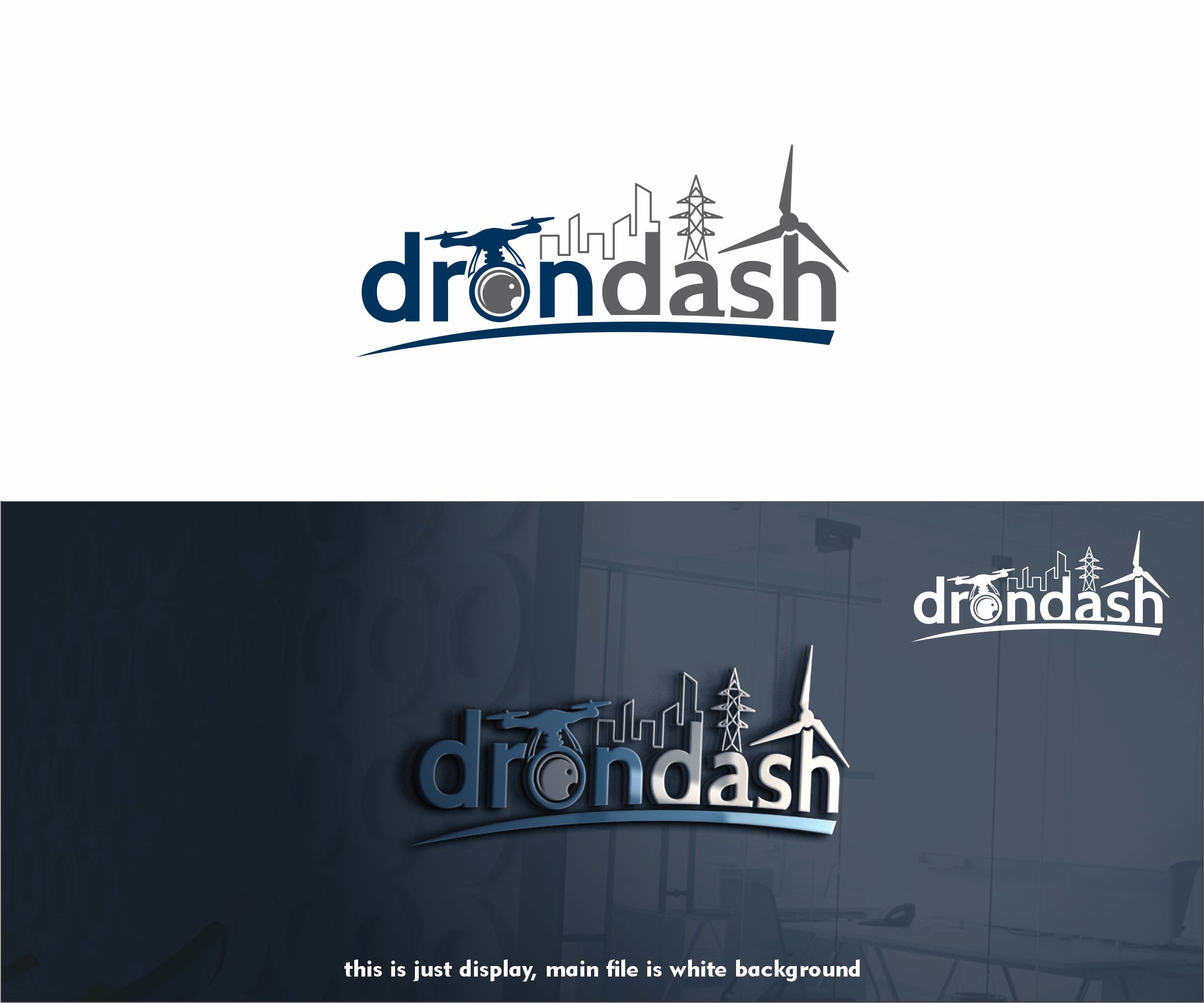 Logo Design by alkaline for drondash | Design #28868761