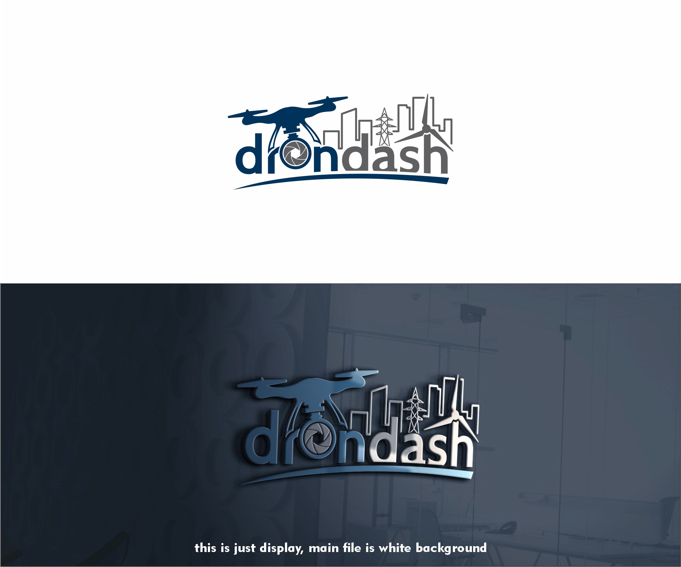 Logo Design by alkaline for drondash | Design #28868995