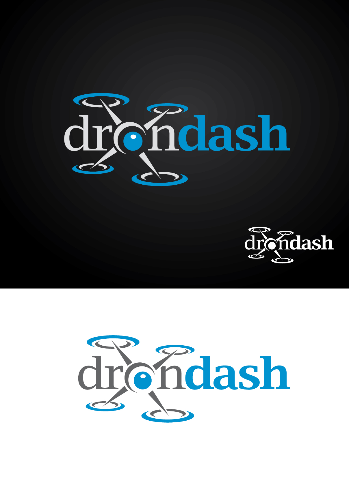 Logo Design by LogoPoko for drondash | Design #28867984