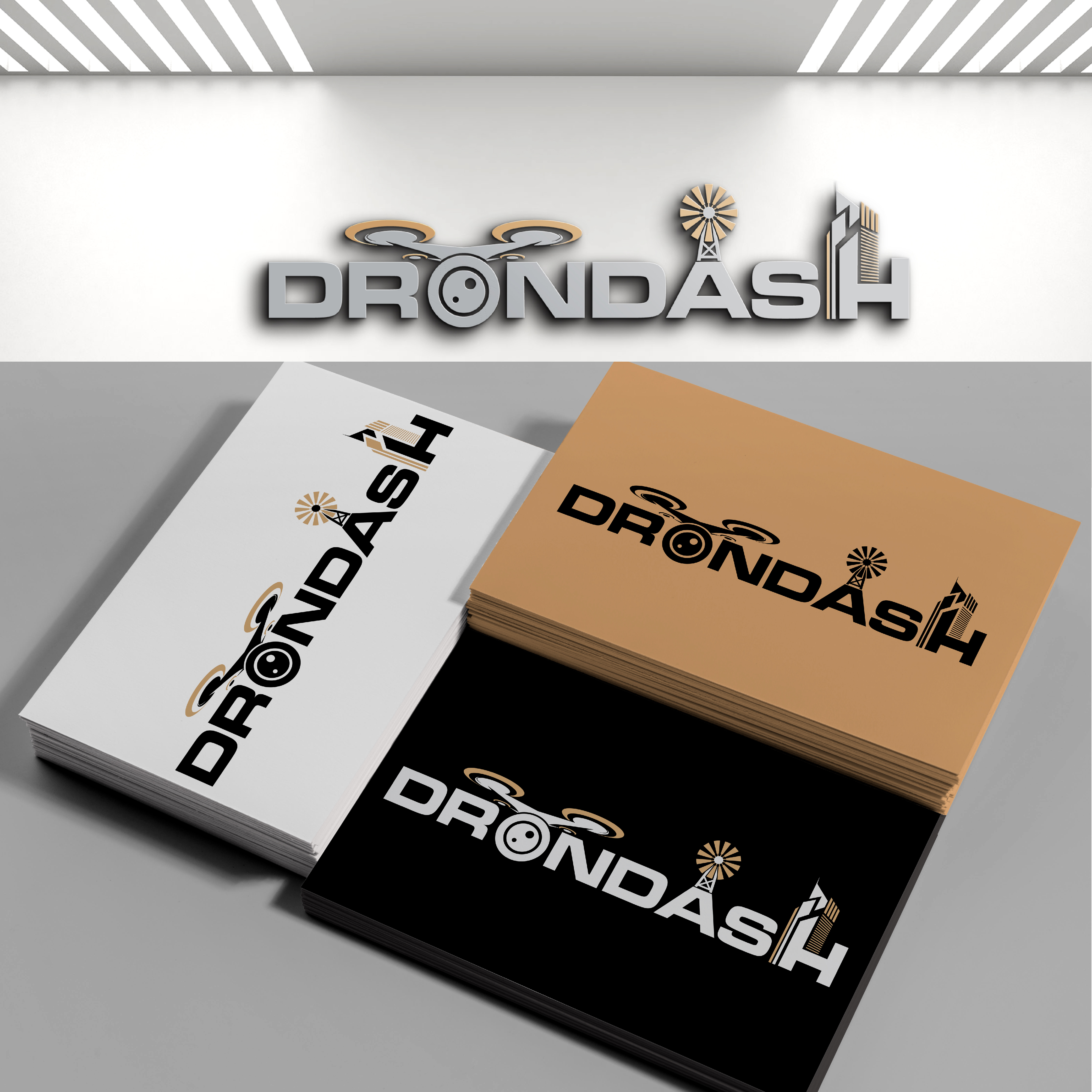 Logo Design by sarrita for drondash | Design #28869410