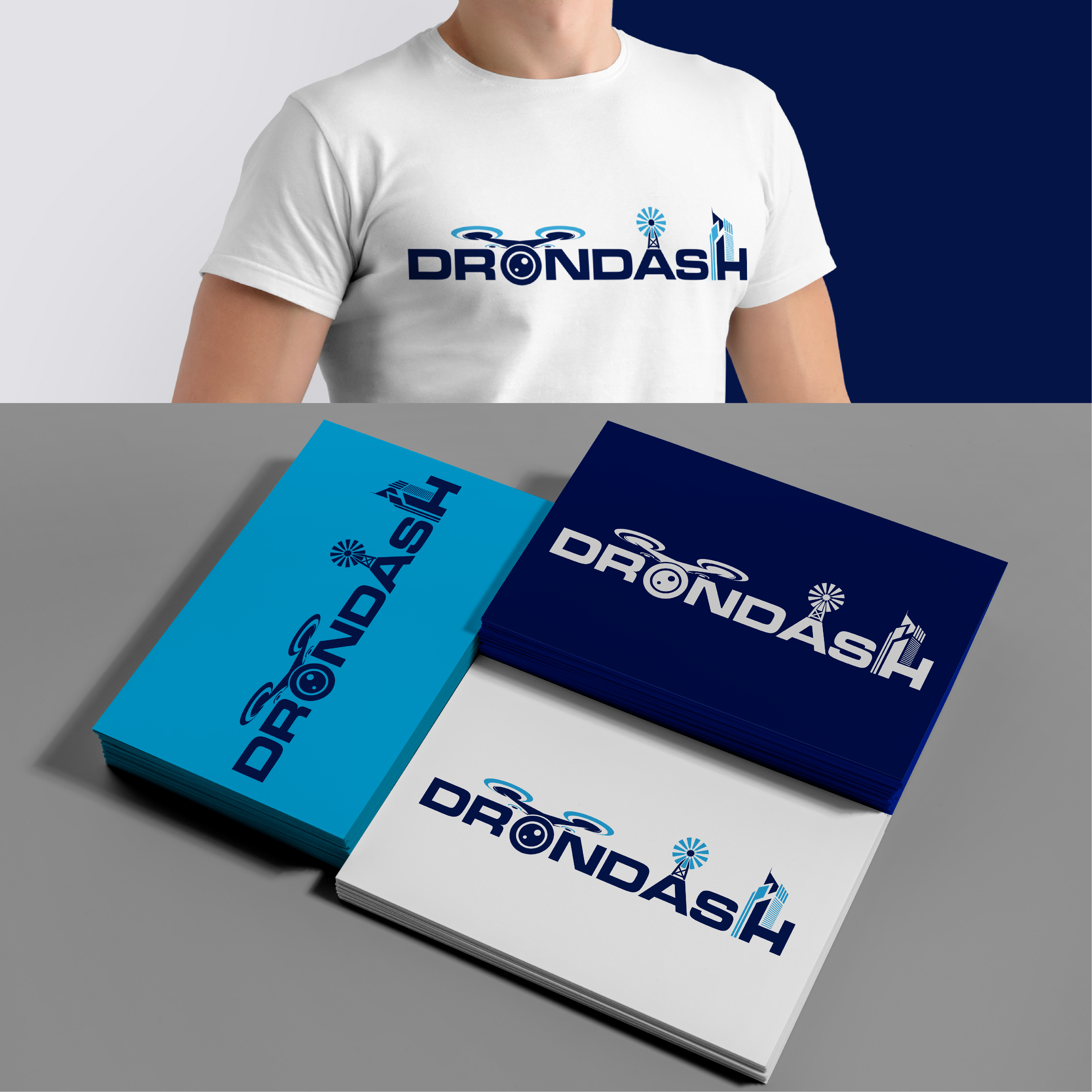 Logo Design by sarrita for drondash | Design #28871272
