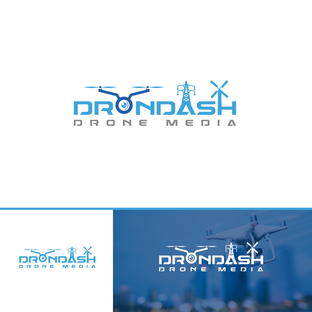 Logo Design by ashantha for drondash | Design #28891373