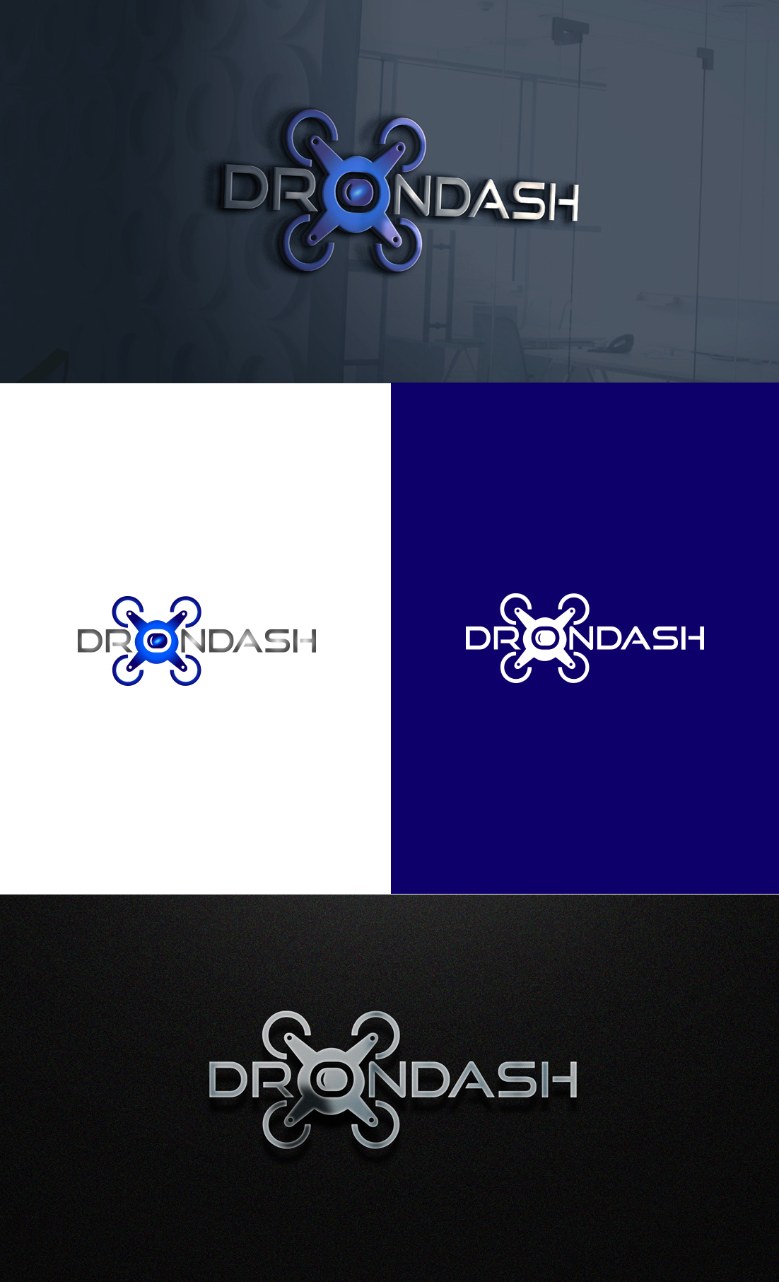 Logo Design by GLDesigns for drondash | Design #28867824