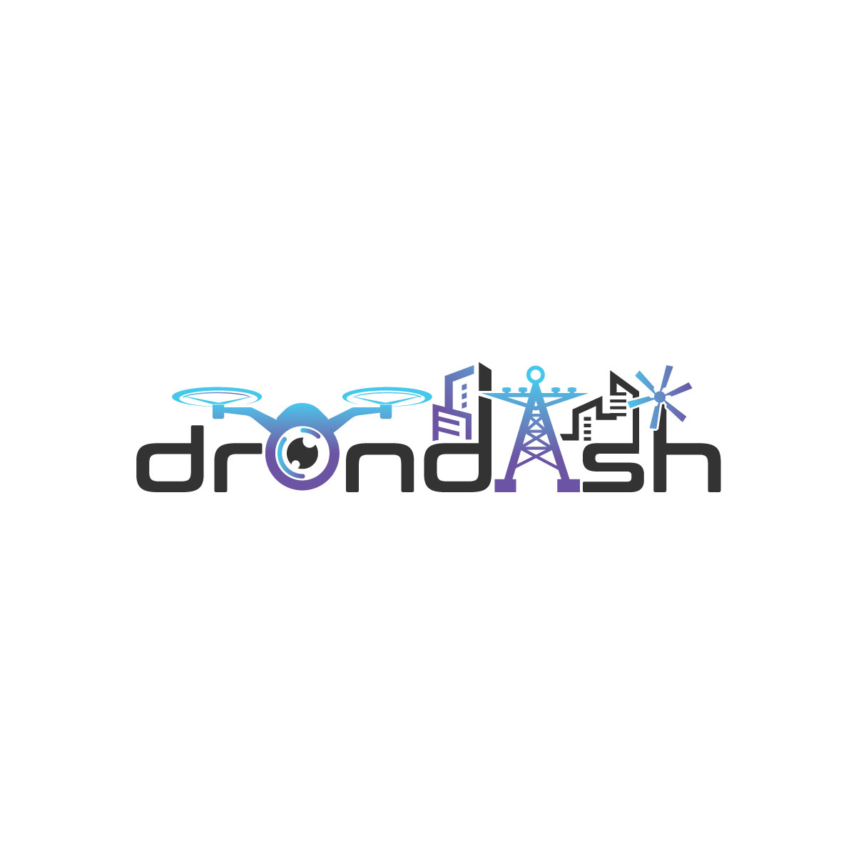 Logo Design by LAXMI DESIGNHUB for drondash | Design #28871802