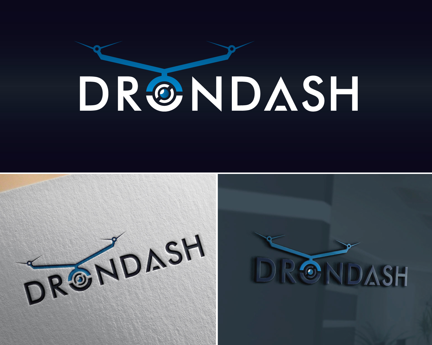 Logo Design by Atec for drondash | Design #28870431