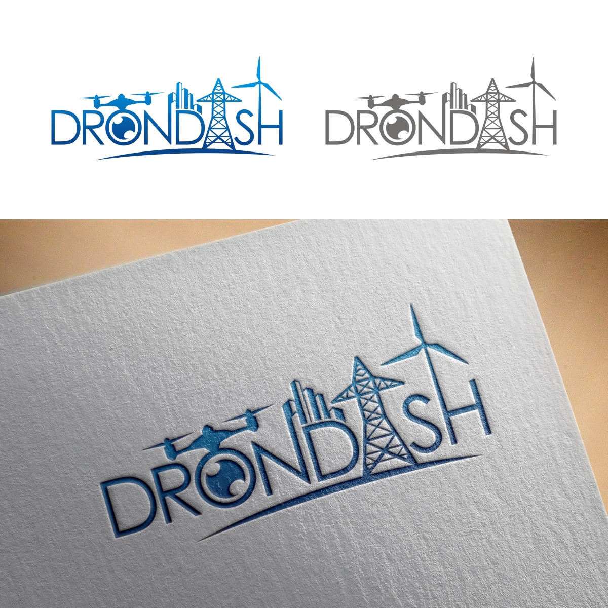 Logo Design by N83touchthesky for drondash | Design #28873367