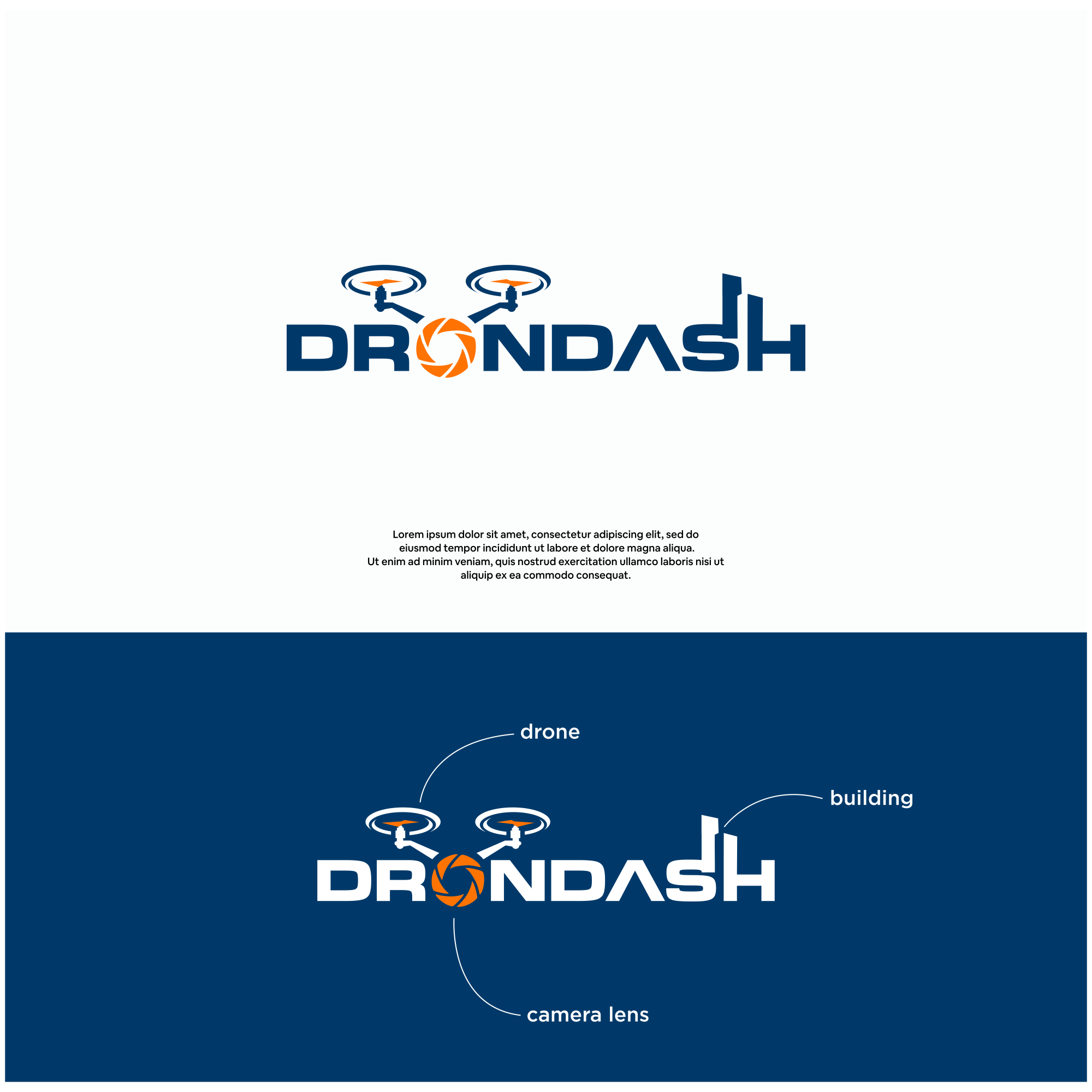 Logo Design by DesignFirst for drondash | Design #28869058