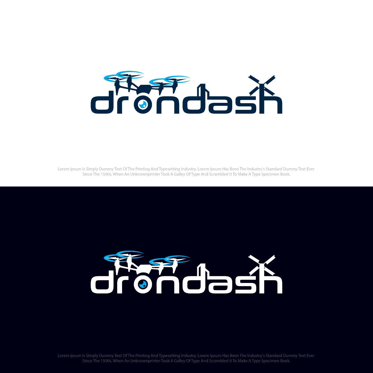 Logo Design by AweSomeLogoTeam for drondash | Design #28868222