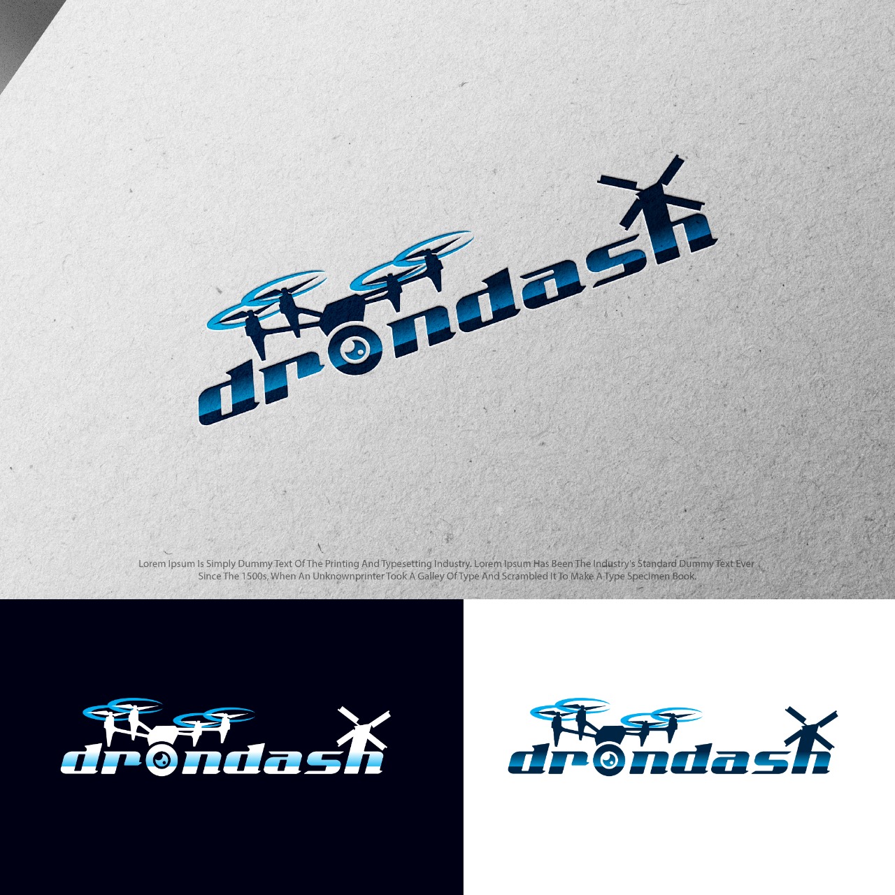 Logo Design by AweSomeLogoTeam for drondash | Design #28868273