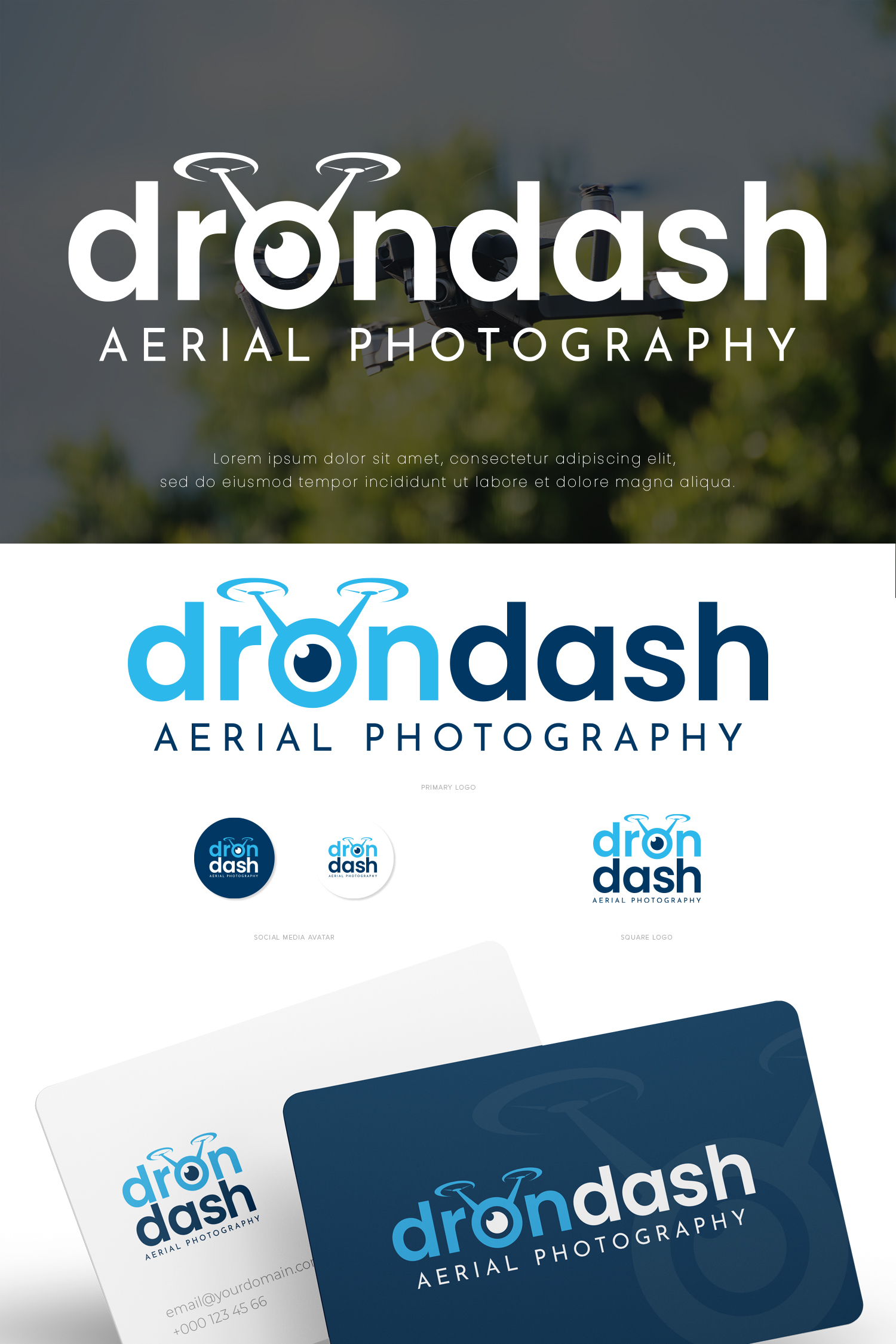 Diseño de Logo por Modeform para drondash | Diseño #28888008