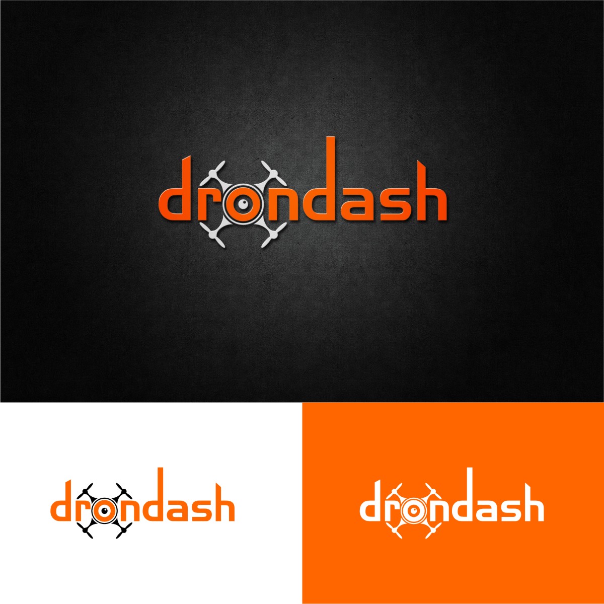 Logo Design by OrianO-70 for drondash | Design #28898721