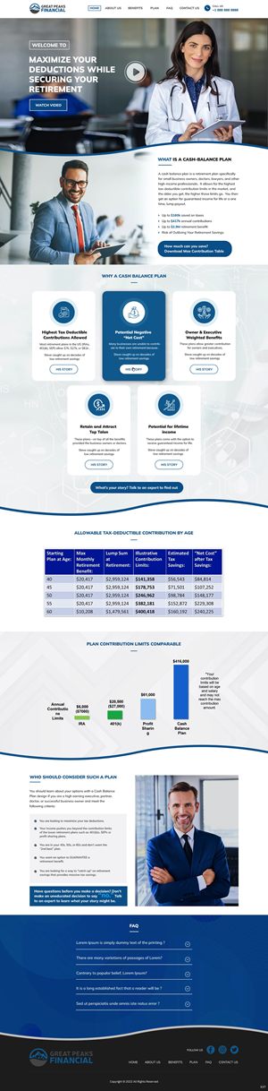 Web Design by pb for this project | Design #28933292