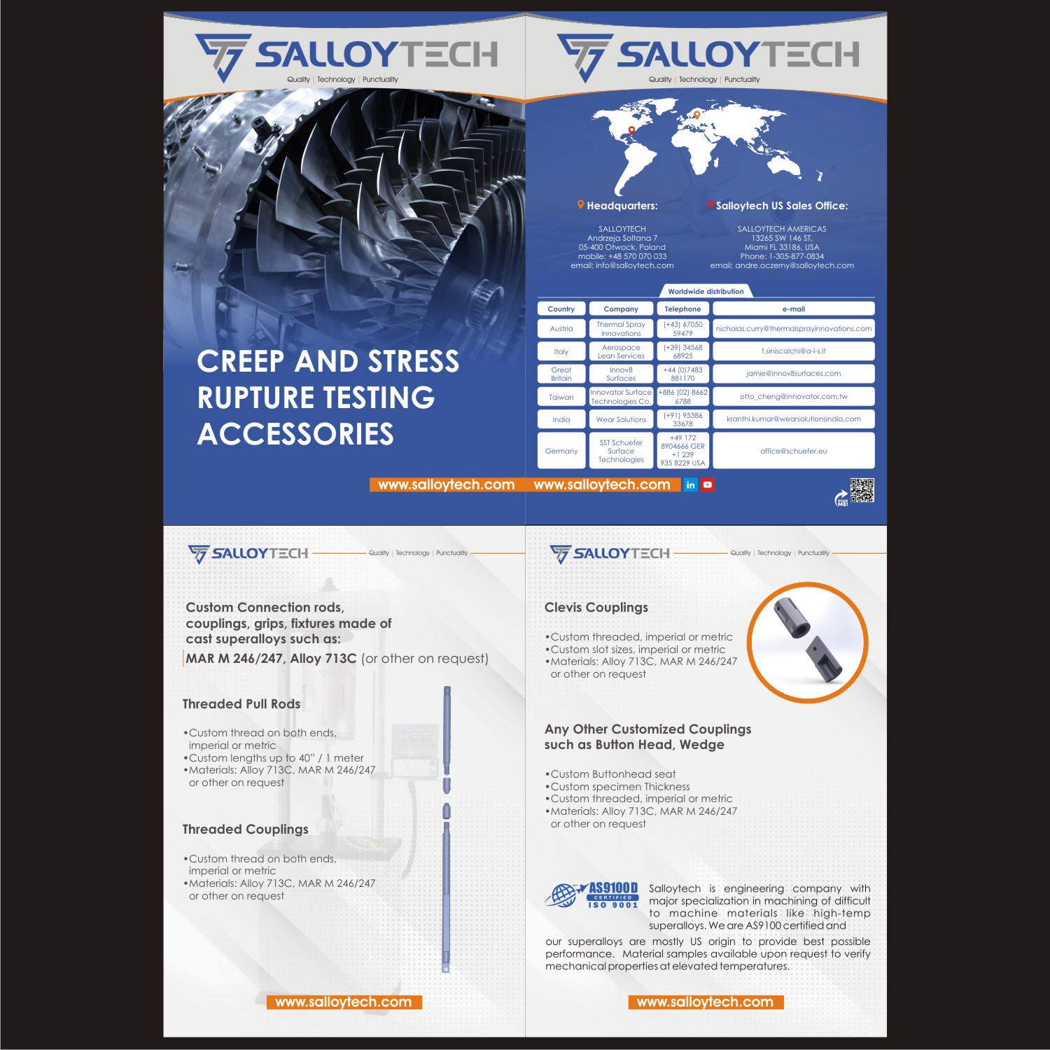 Flyer Design by DG+ for Salloytech Sp. z o.o. | Design #28873181