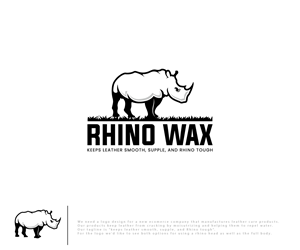 Rhino Wax | Logo-Design von ecorokerz