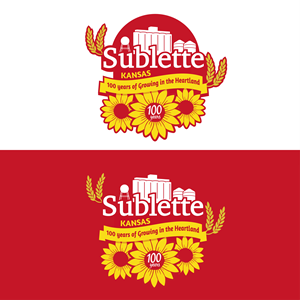 Sublette Kansas, 100 Years of Growing on the Heartland | Logo Design by Brewyart Creative