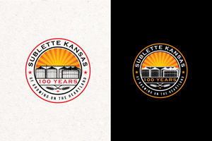 Sublette Kansas, 100 Years of Growing on the Heartland | Logo Design by step forward 2