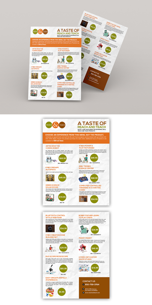 Flyer Design by Design Motion for Reach And Teach | Design: #28872306