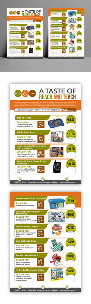Flyer Design by debdesign for Reach And Teach | Design: #28874384
