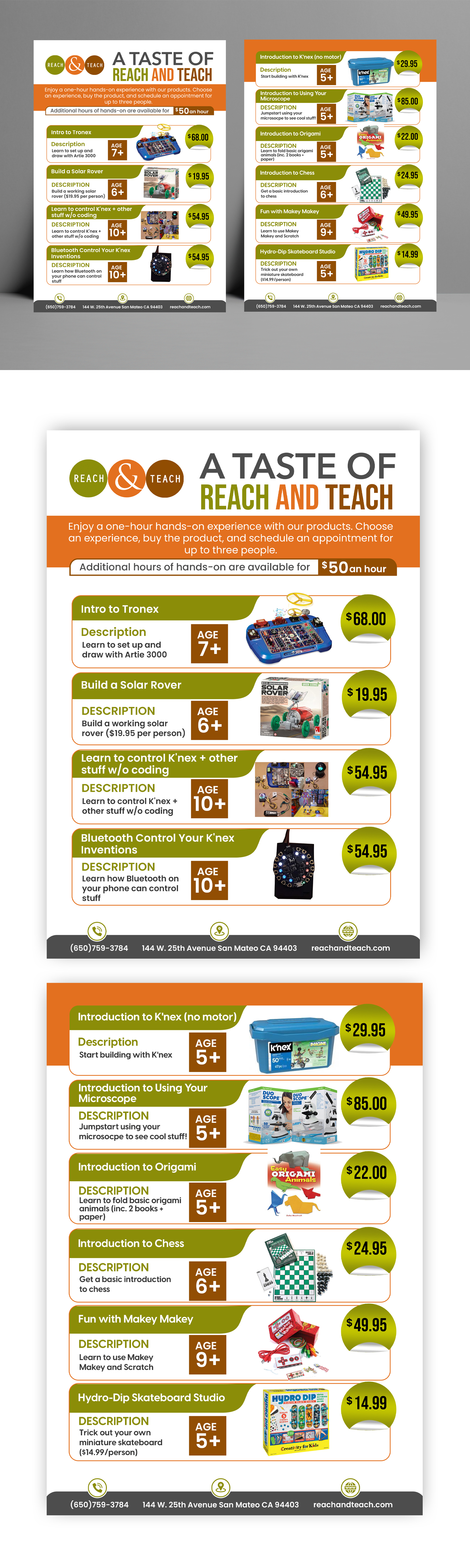 Flyer Design by debdesign for Reach And Teach | Design: #28879597