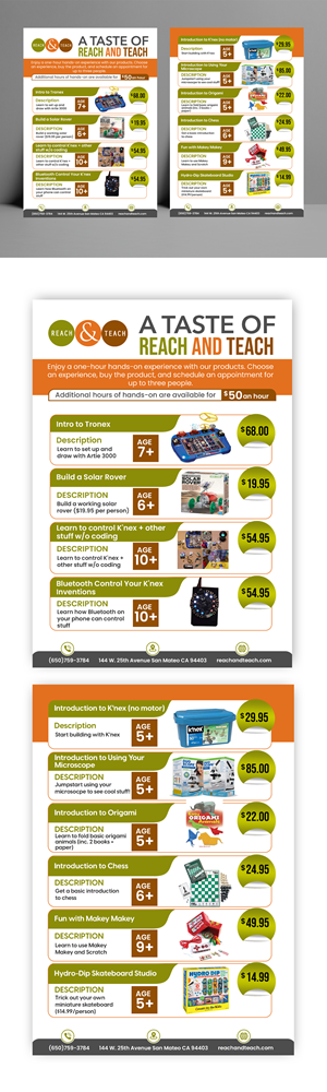 Flyer Design by debdesign for Reach And Teach | Design: #28879597