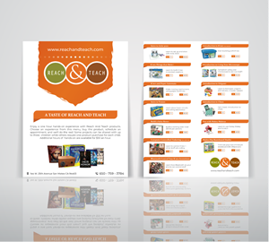 Flyer Design by Owleria for Reach And Teach | Design: #28872577