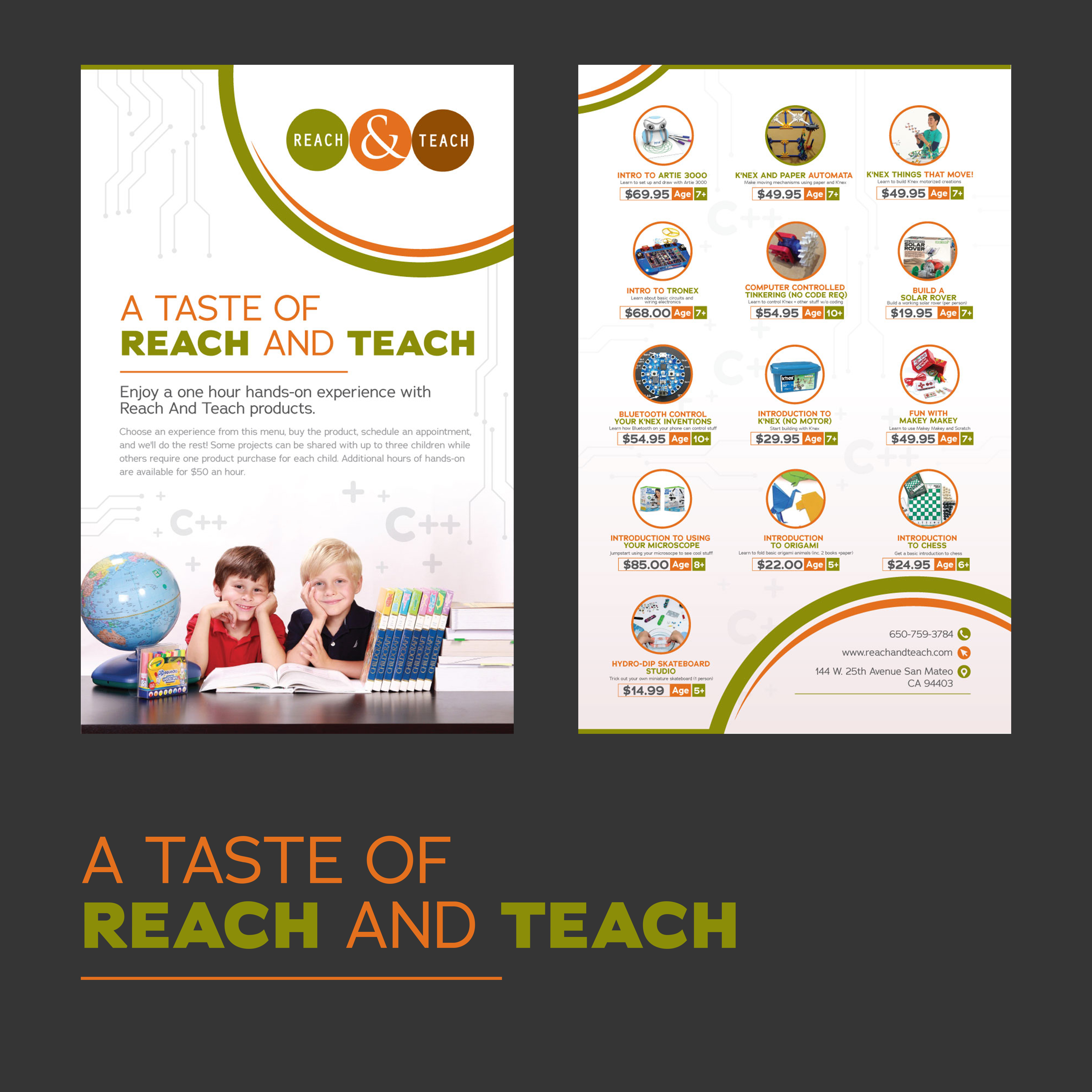 Flyer Design by SAI DESIGNS for Reach And Teach | Design #28875723
