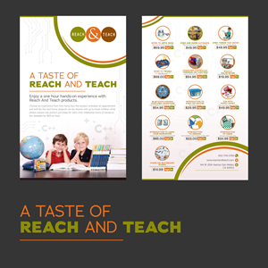 Flyer Design by SAI DESIGNS for Reach And Teach | Design: #28875723