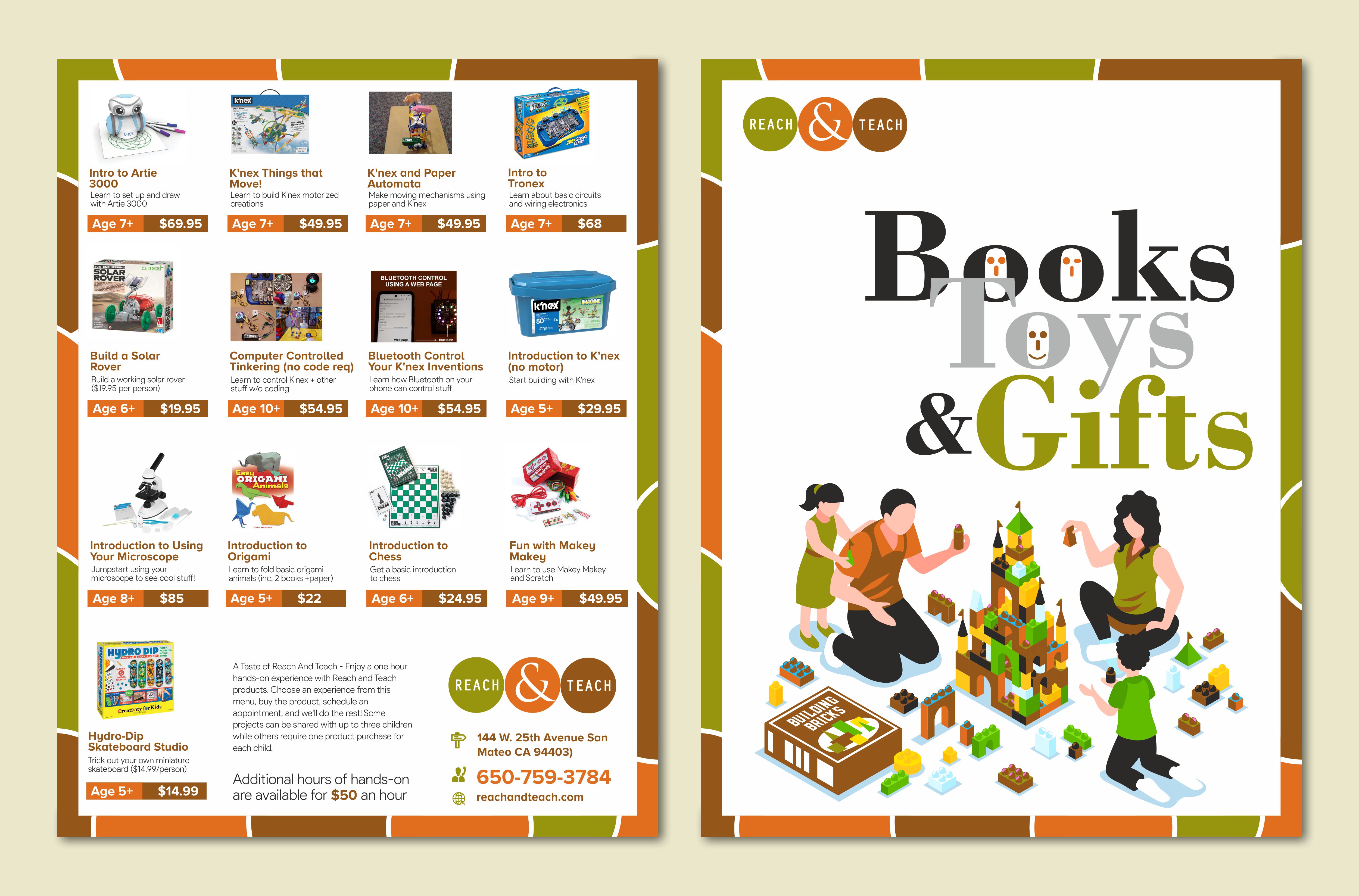 Diseño de Flyer por Fine Graphics House para Reach And Teach | Diseño #28872694