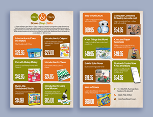 Flyer Design by Graphic Guy for Reach And Teach | Design #28877760