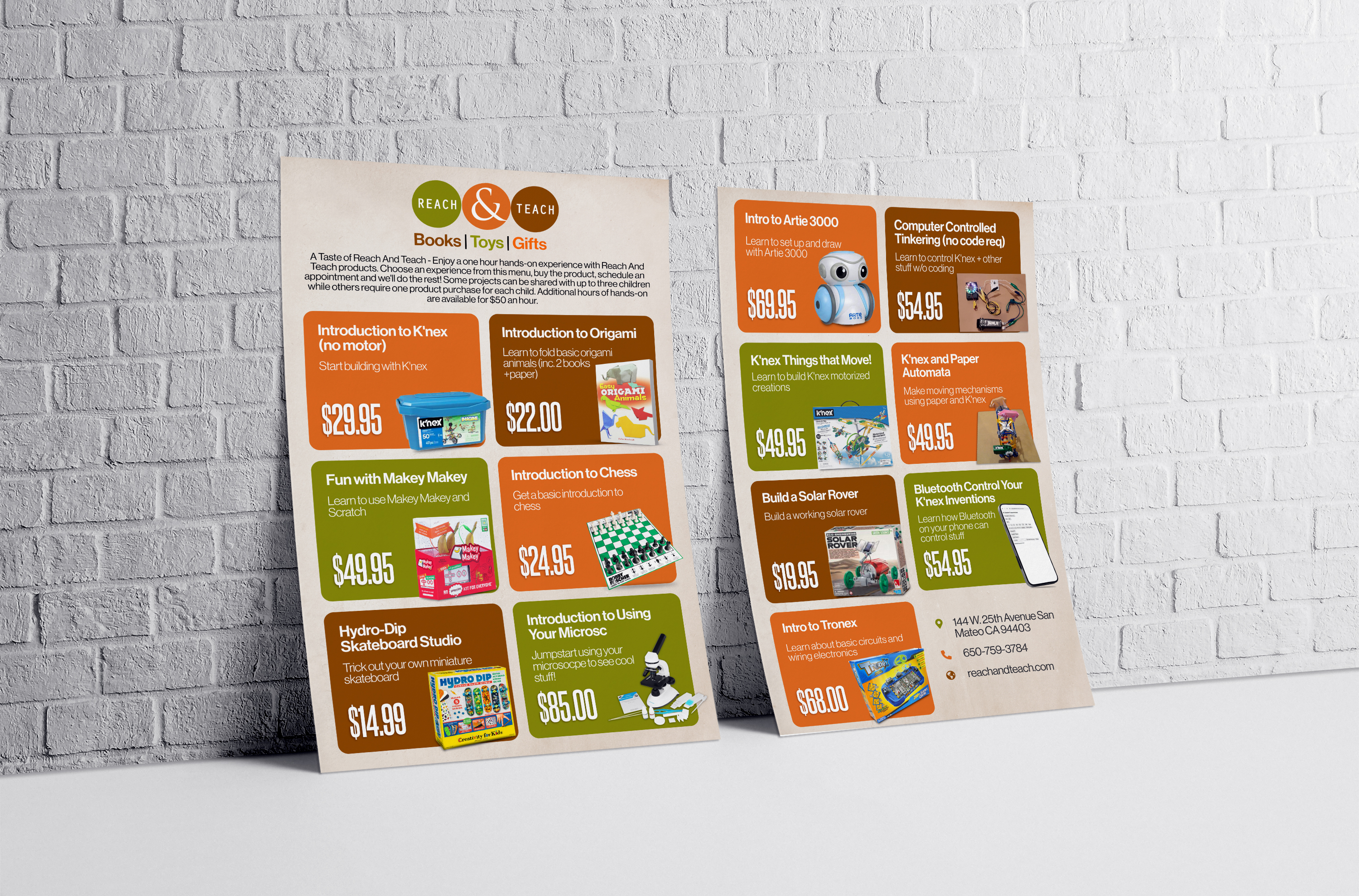 Flyer Design by Graphic Guy for Reach And Teach | Design #28877762