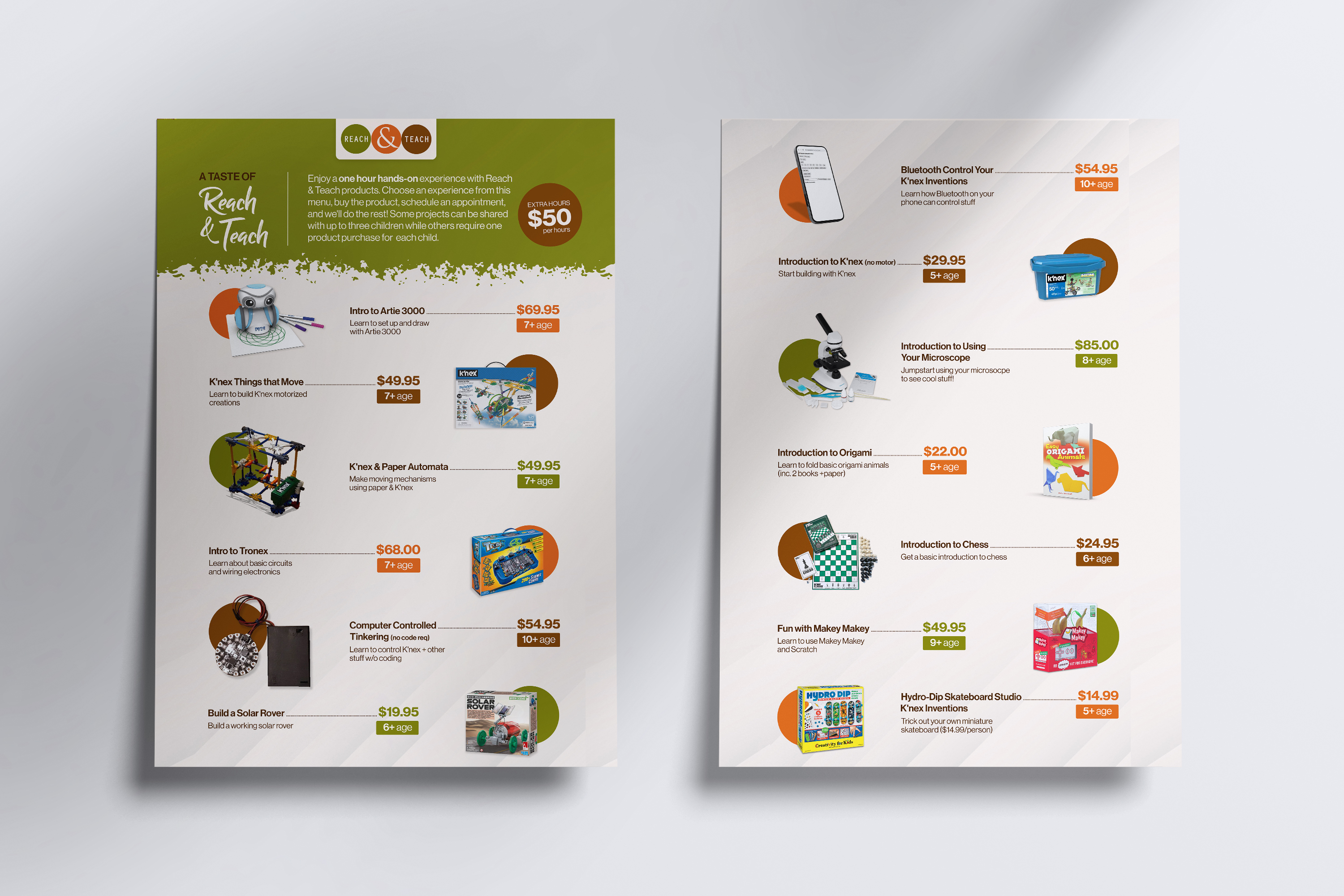 Flyer Design by Graphic Guy for Reach And Teach | Design #28877763
