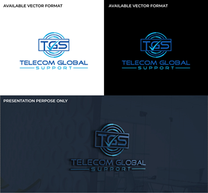 Diseño de Logo por RS_Design para Telecom Global Support  | Diseño: #28913043