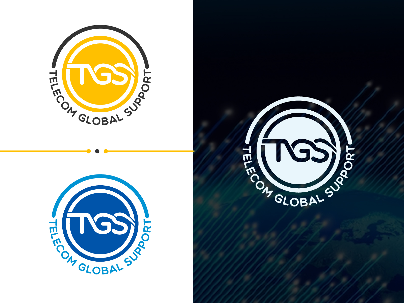 Logo Design by Md Sakhawat Hosssain for Telecom Global Support  | Design #28894870