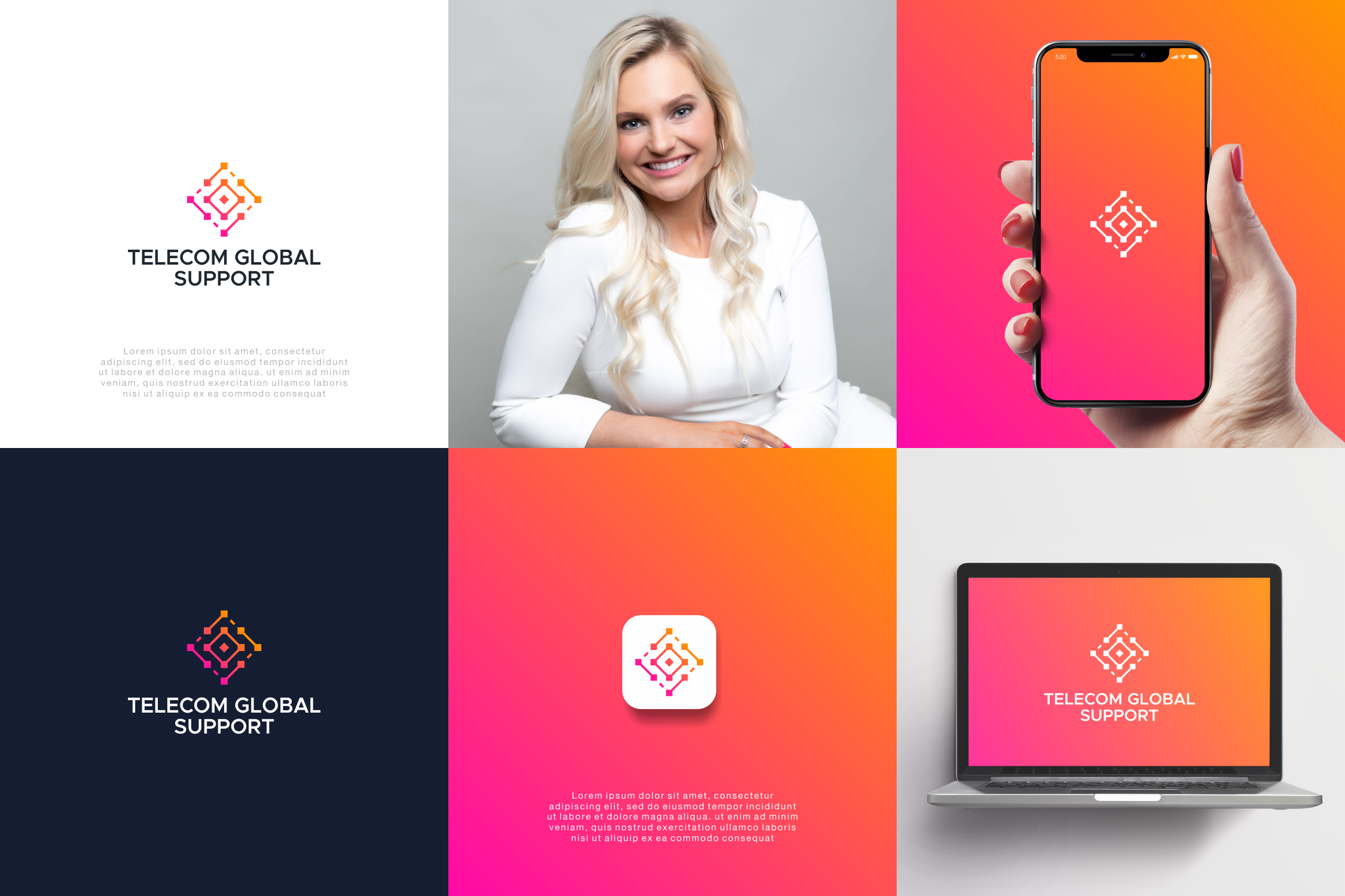 Logo Design by sabina aiko for Telecom Global Support  | Design #28906860