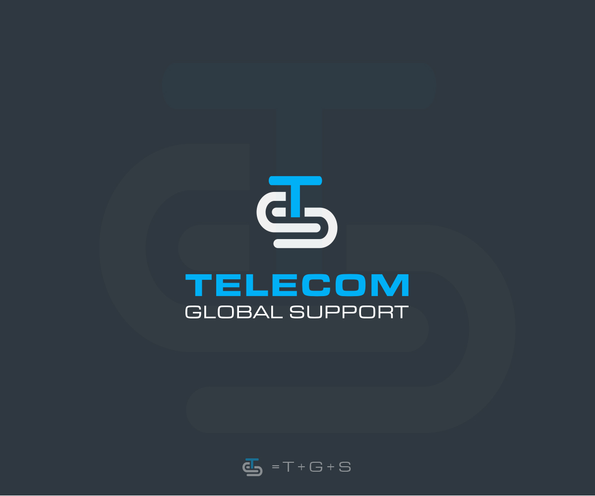 Logo-Design von BasharArt für Telecom Global Support  | Design #28884788